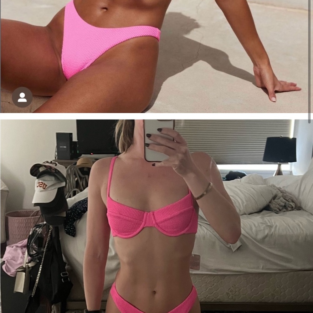 Pink Women's Bikini Set